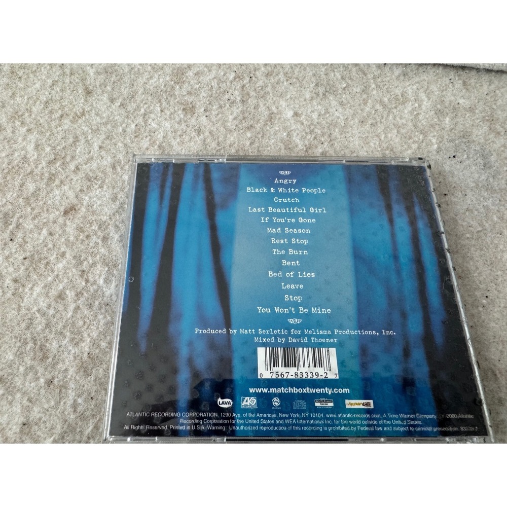 Matchbox Twenty Mad Season CD Album 2000 Alternative Rock Bent If Youre Gone